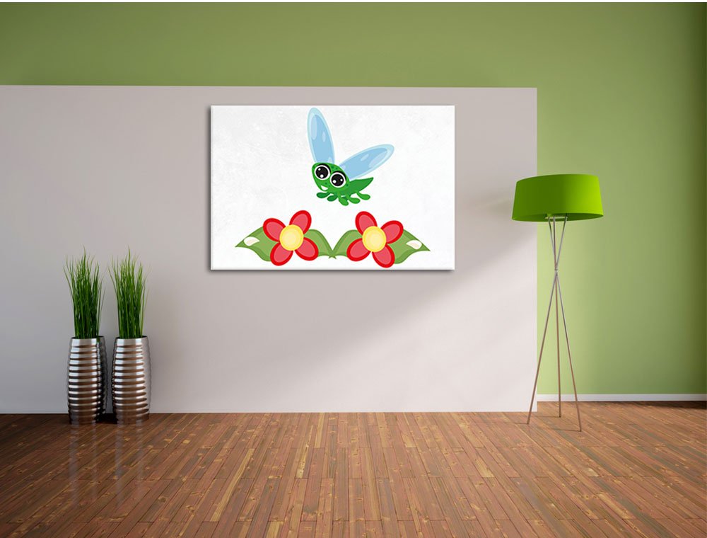 Pixxprint Tropicale d'Acqua Dolce Stampa su Tela 120x80 cm Pixxprint Tropicale d'Acqua Dolce Stampa su Tela 120x80 cm