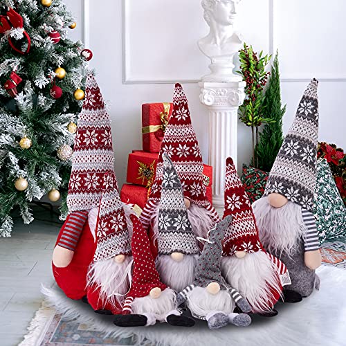 Best Goods 3 set di gnomi di Natale in peluche
