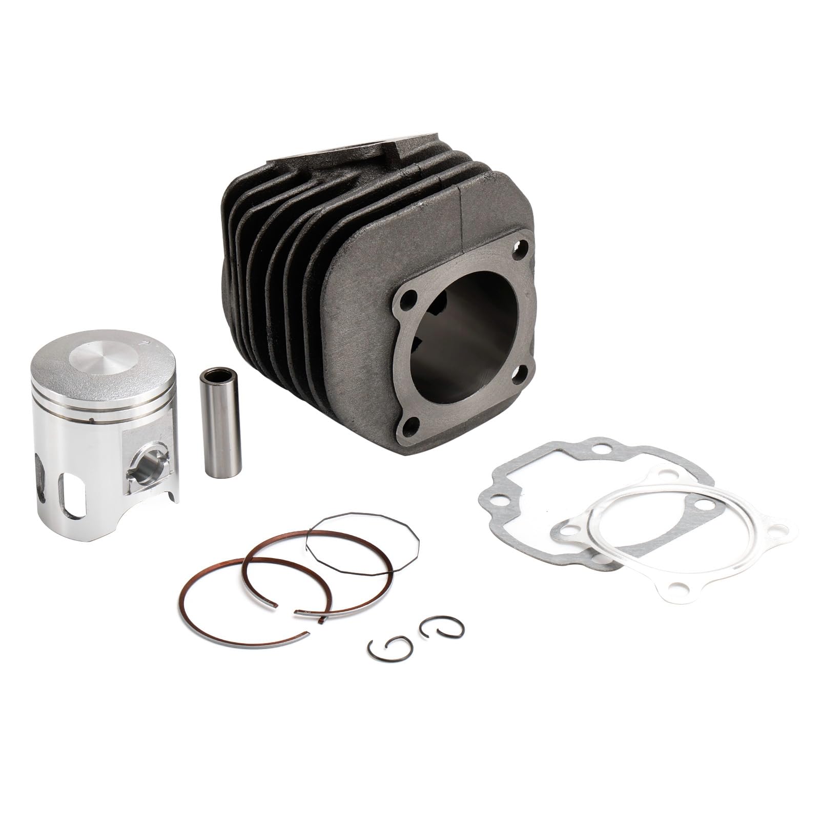 Topteng 100cc Cylinder Kit adapté pour Yamaha BWs Neo's Aerox Zuma 100-52mm Piston pin 14mm