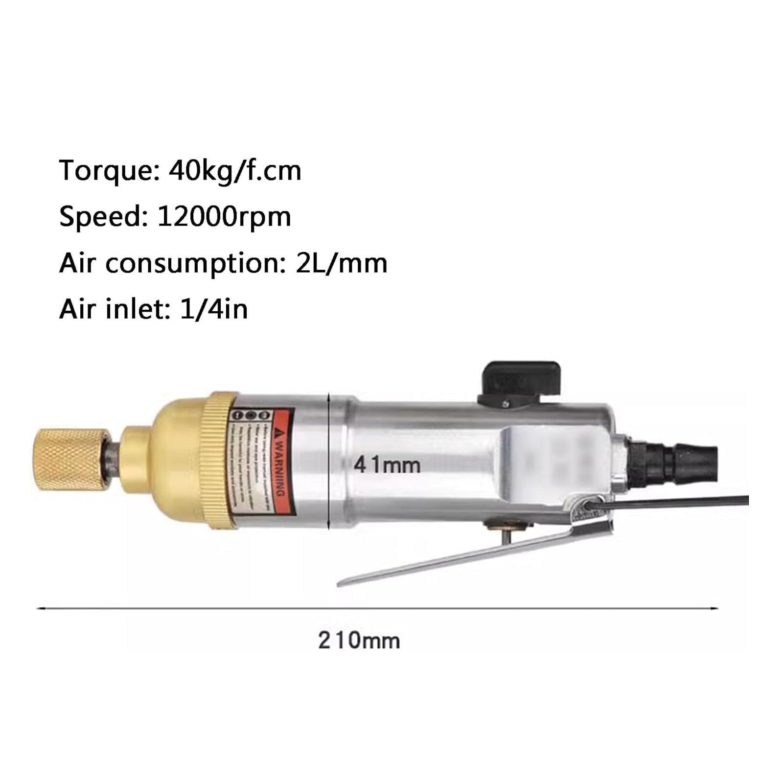 Tappatrice Pneumatica Portatile Per Bottiglie - Velocità 11000 Giri/min, Diametro 10-50mm, Ideale Per Vetro E Plastica - Foto 7