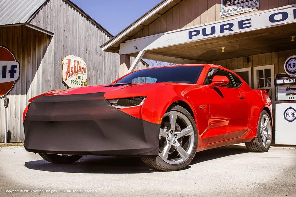 Camaro NoviStretch Front + Mirror Bra High Tech Stretch Mask Combo Fits: All 2016 and Newer 6th Gen Camaros