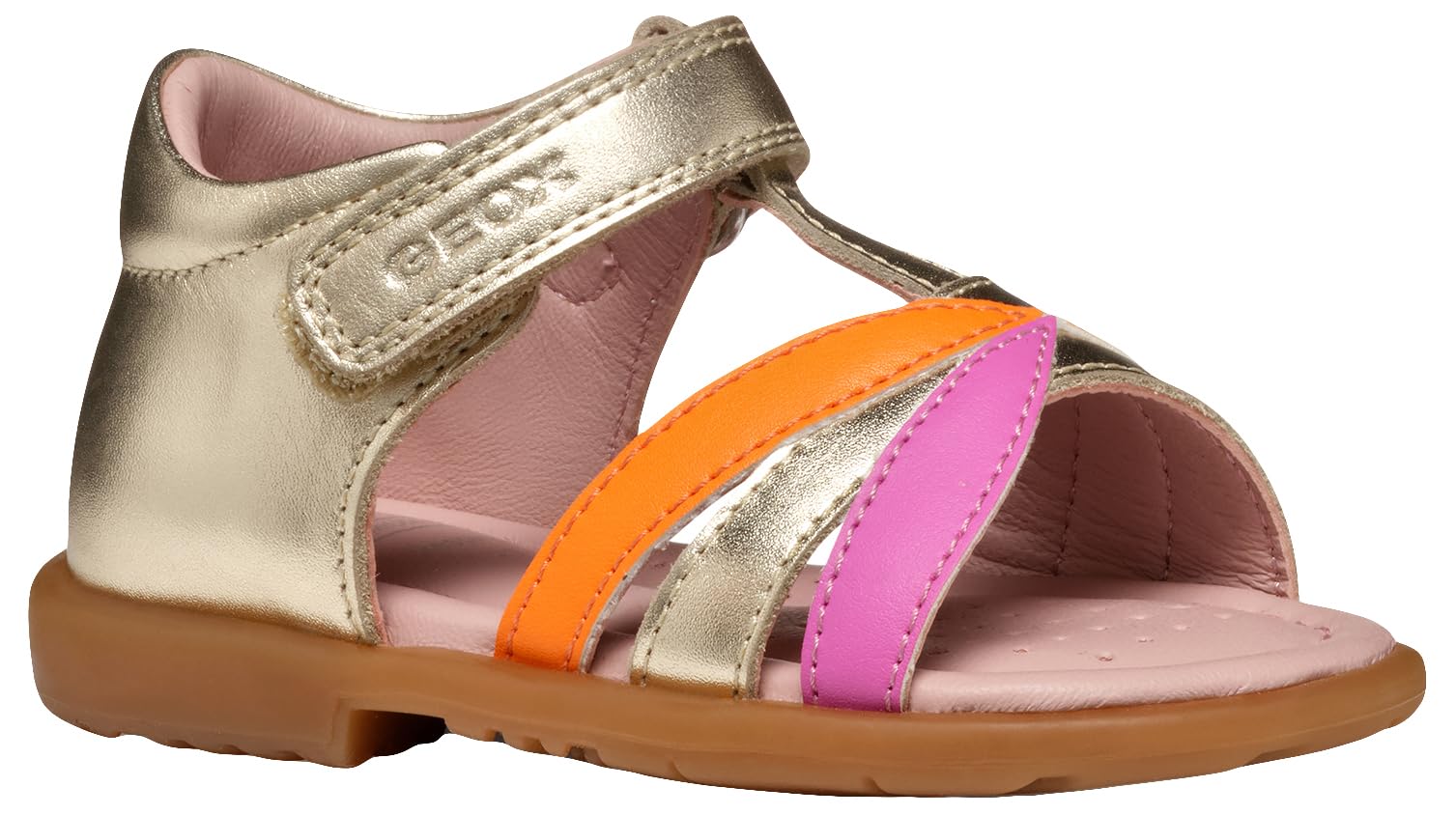 Geox B VERRED A, Baby - Mädchen Sandal, Platinum,