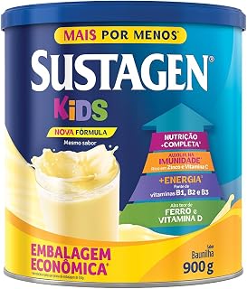 Complemento Alimentar Sustagen Kids Sabor Baunilha - Lata 900G, Sustagen Kids