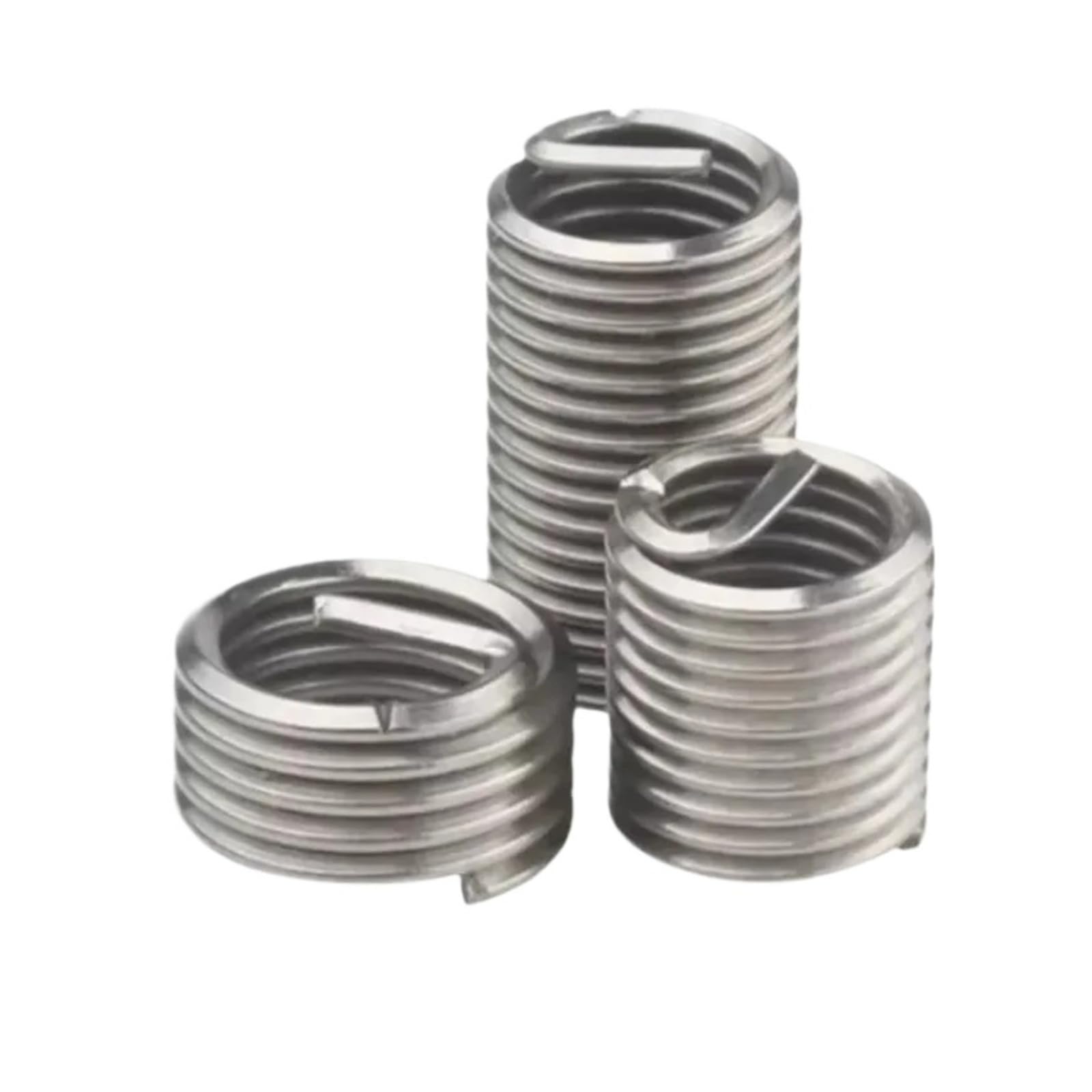 Inserts filetés hélicoïdaux en acier inoxydable M1.6 M2 M2.5 M3 M3.5~M24 Kit de fixation de manchon de fil spiralé à douille à vis Kit de réparation de filetage(Length 2.5D,M14x 2 (10pcs))