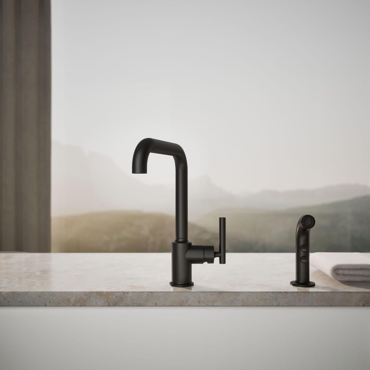 KOHLER Purist Primary Swing Spout W/Spray