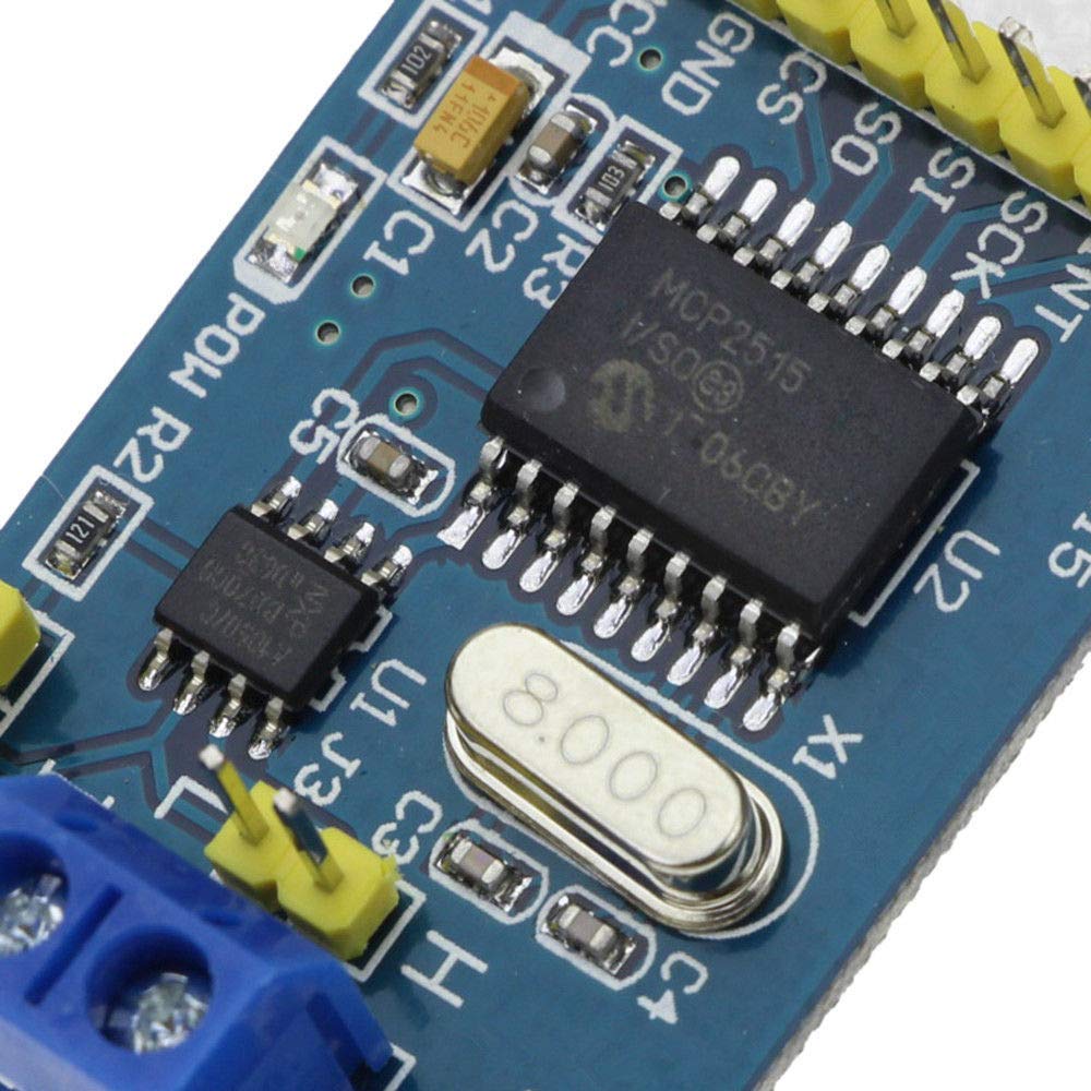 5pcs MCP2515 Can Bus Module TJA1050 Receiver SPI Module