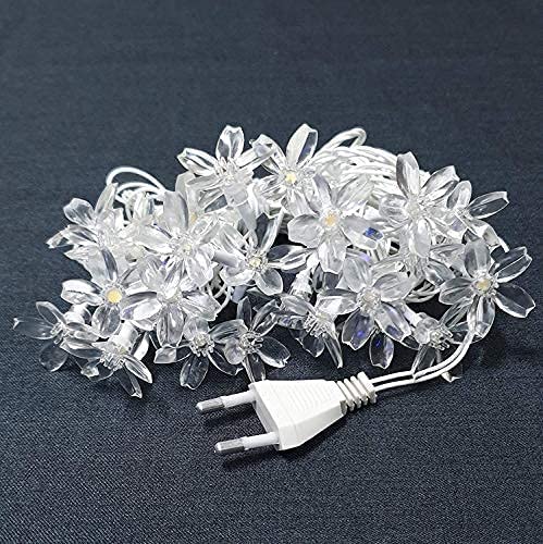 GLOWSERIE 16 LED Flower Fairy String Lights for Home Decor, 4 Meter (Blue) 4