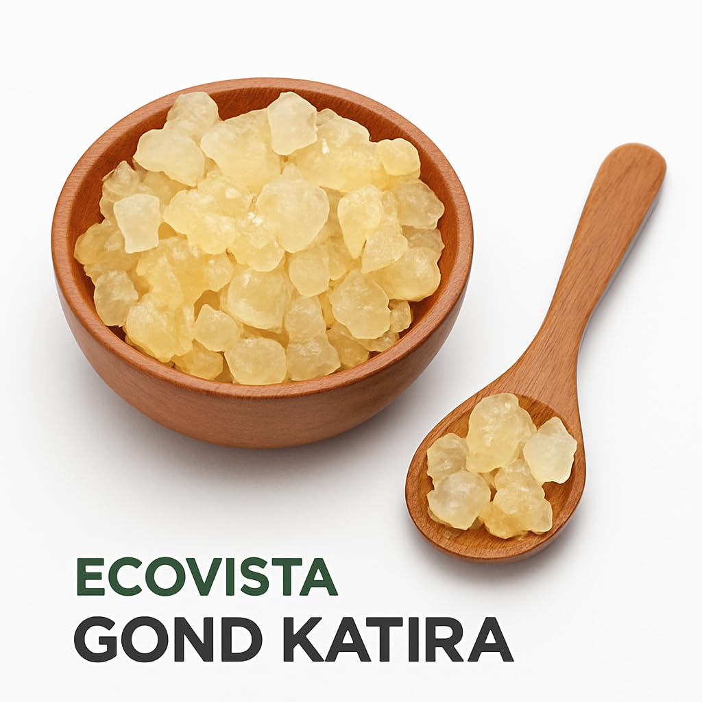 Gond Katira | 100% Natural Edible Gum | Tragacanth Gum | Cooling Ayurvedic Superfood | Organic Gond | 8oz Pack