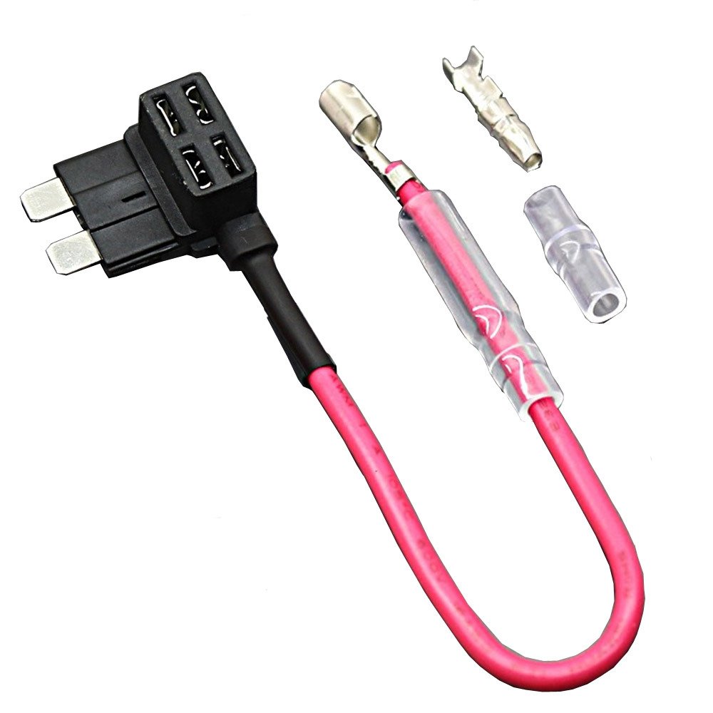 Mintice 5 x veicolo automobile 12v 24v aggiungere un adattatore TAP fusibile di stile lama spina portafusibile fusibile del circuito ACN
