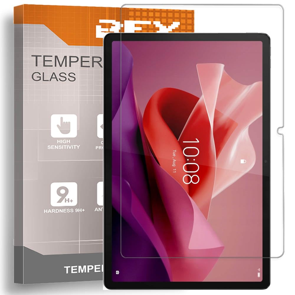 Protection D'écran Pour Tablette AVIZAR Verre Trempé Pour Lenovo Tab P12 Dureté 9H Anti-rayures