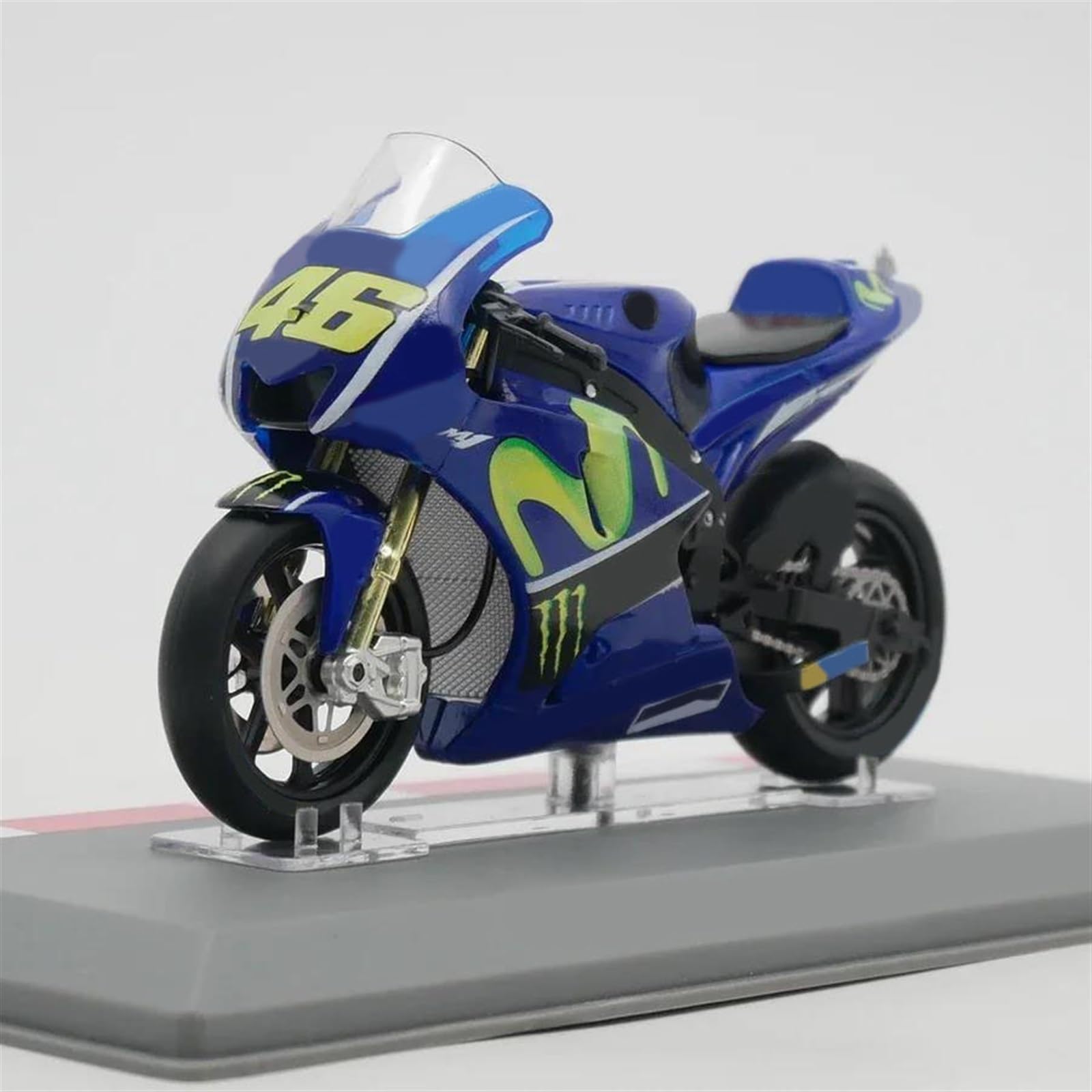 SEYXF Motorbike Toy for Y-AMAHA YZR M1 2017 Motorcycle Model Simulation Alloy Toy Gift 1/18