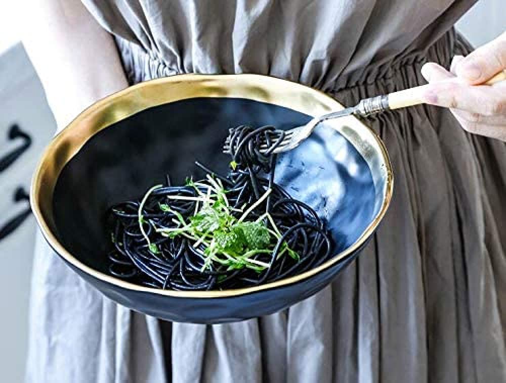 Set Di 2 Ciotole Per Noodle Ciotola Per Zuppa, Ciotole Per Cereali In Ceramica Vintage Per Pasta Per Insalata Di Riso E Cereali Per Zuppa,Ciotola Per Ramen-white||7.8 inches