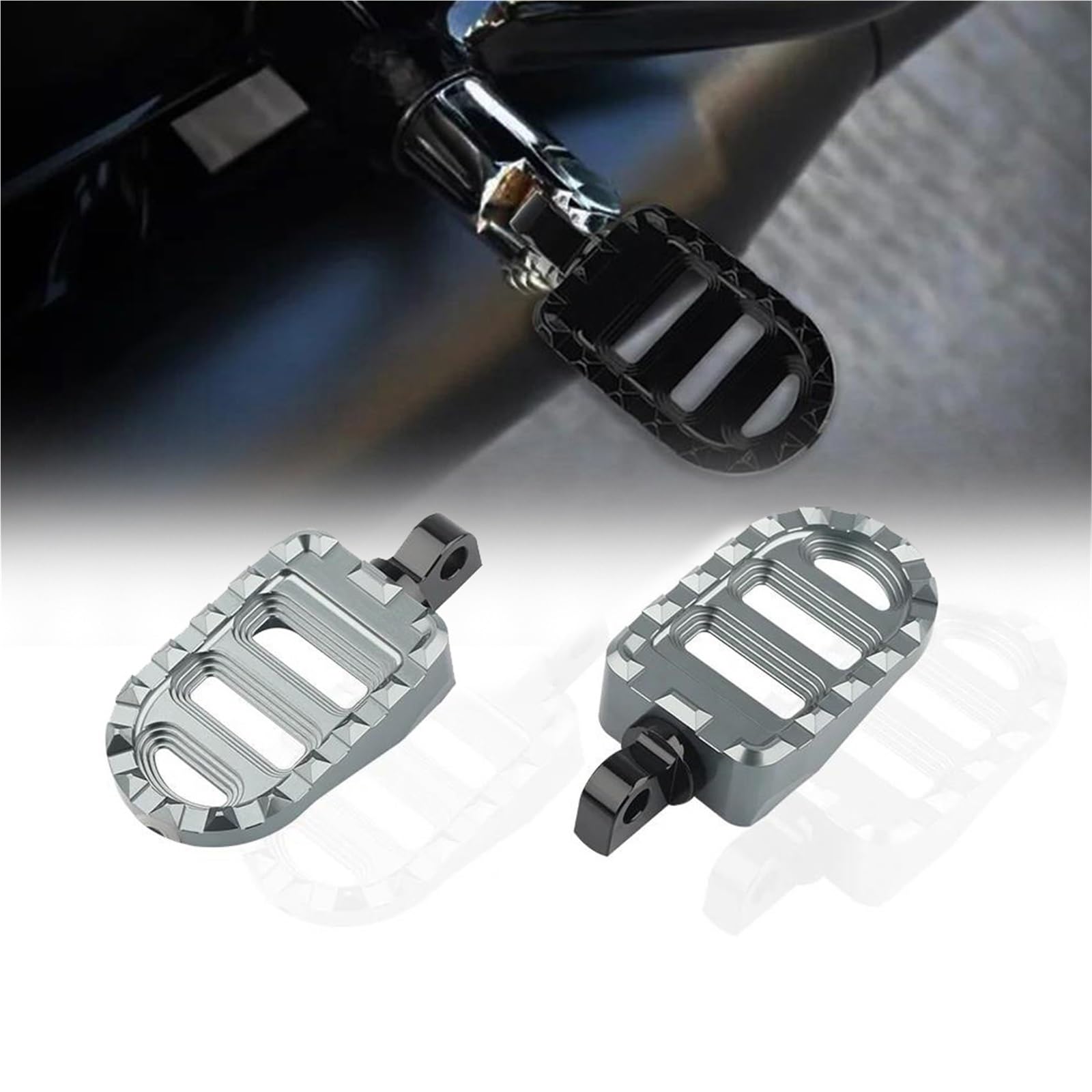 Repose-Pieds Avant Anti-Vibration pour Harley Road King Classic