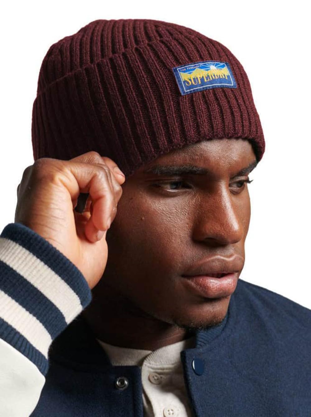 Superdry Women's Vintage Radar 2.0 Beanie Beret, Marrón,