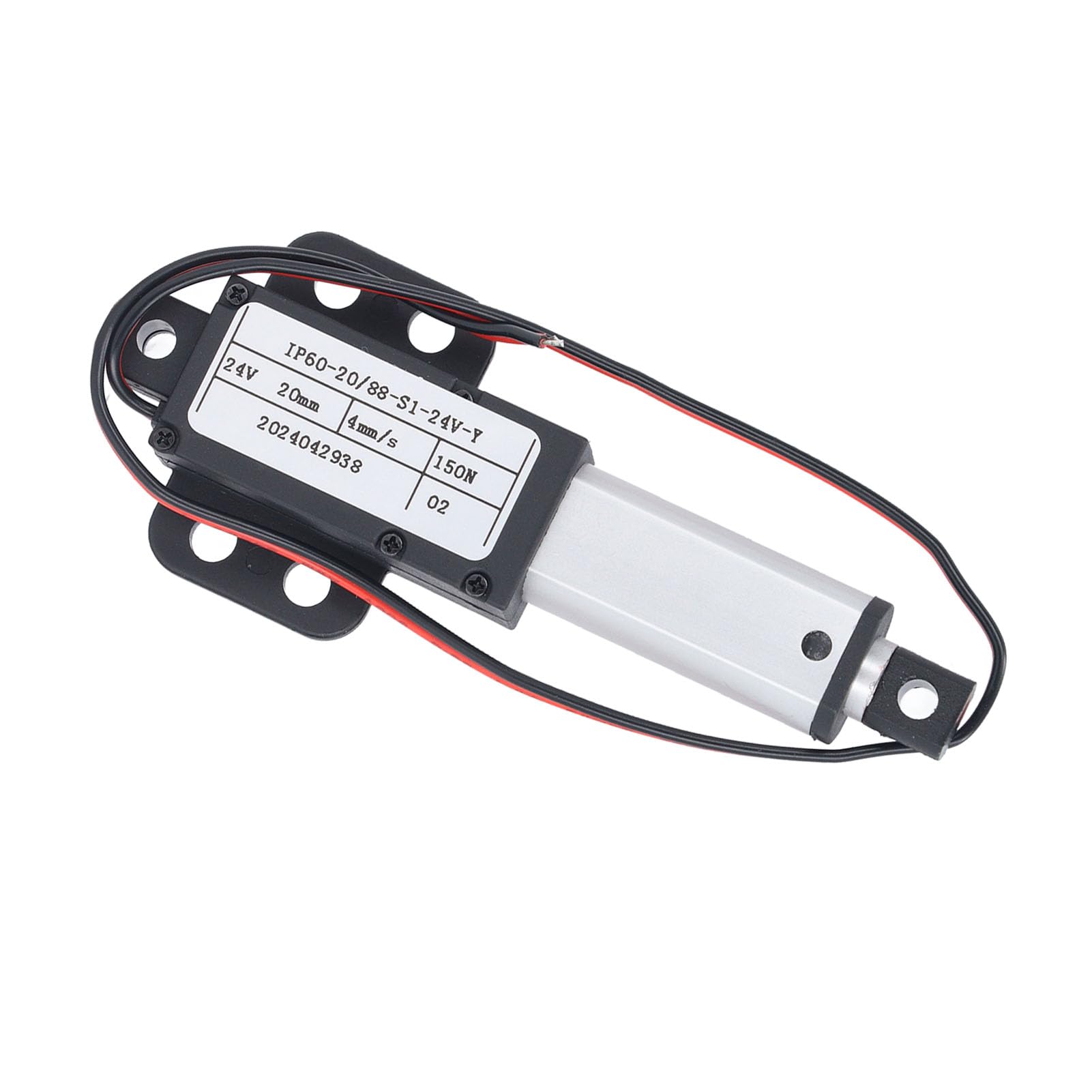 Attuatore Lineare Elettrico Ad Alta Sicurezza Corsa 20 Mm Velocità 4 Mm/s Spinta 150 N Mini Attuatore Lineare Retrattile Automatico Industriale Medico