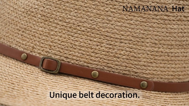 Amazon.com: NAMANANA Sun Hats for Women Raffia Hat Beach 