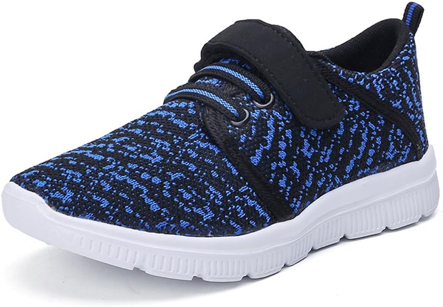 Abertina Kids Lightweight Breathable Running Sneakers Easy Walk Sport Casual Shoes for Boys Girls