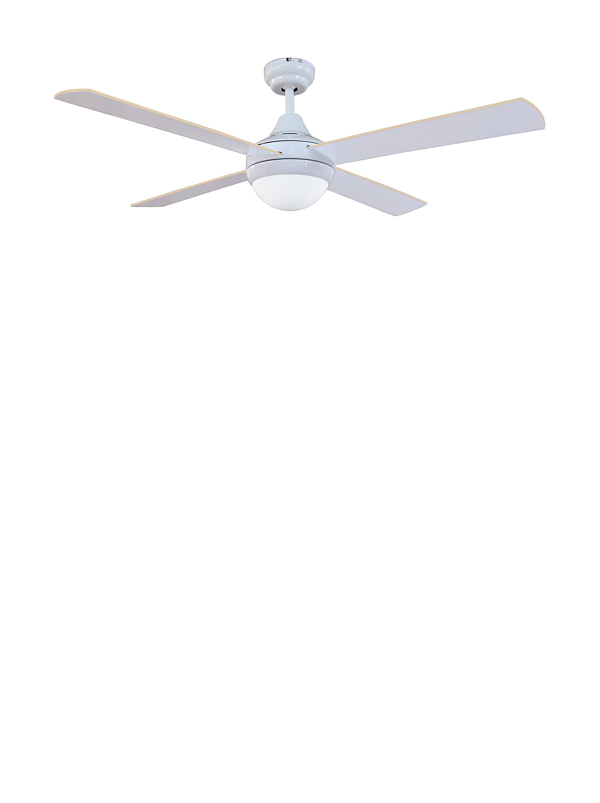 Sulion 75006 Cross White Ceiling Fan main unit