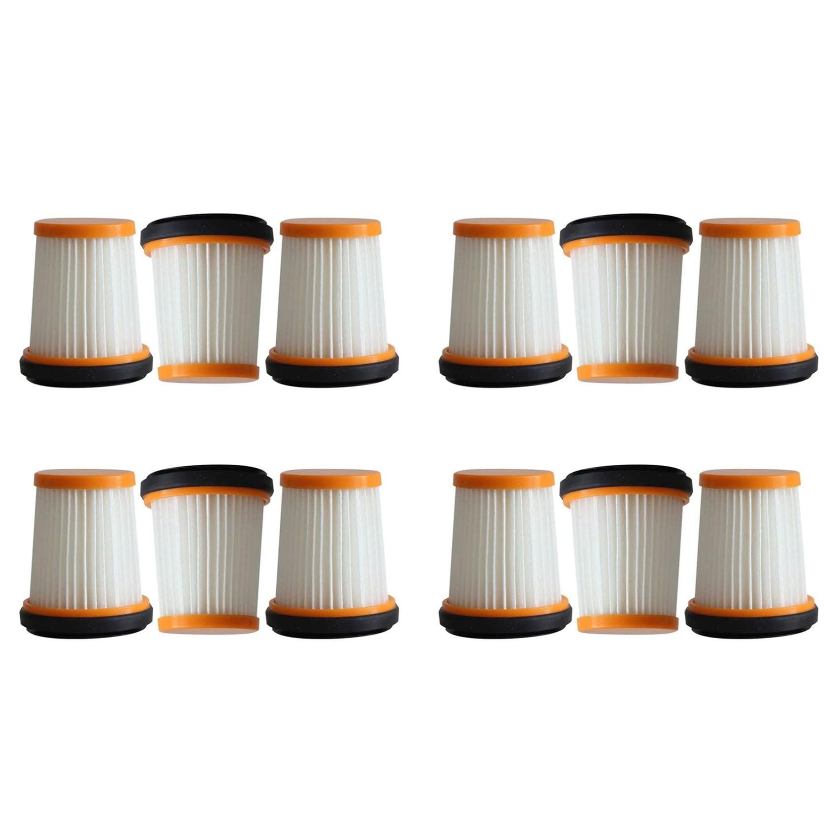 Vjsujehgy 12X Replacement Filter for WV200EU WV251EU Cordless Handheld Vacuum Cleaner