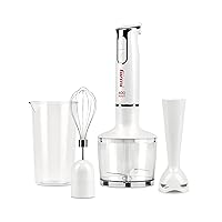 Girmi MX17 Mixer ad immersione con Kit, 3 in 1 frullatore-mixer
