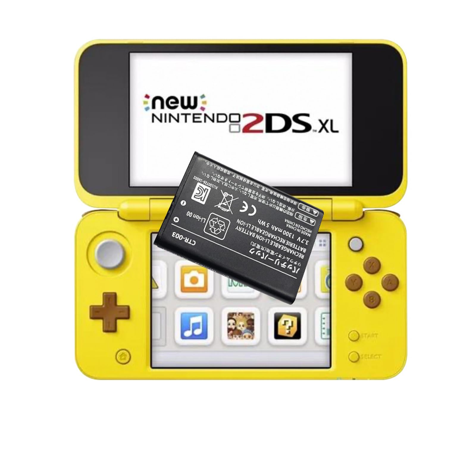 Bateria zamienna kompatybilna z Nintendo 3DS N3DS CTR-001 MIN-CTR-001 konsola do gier ctr003