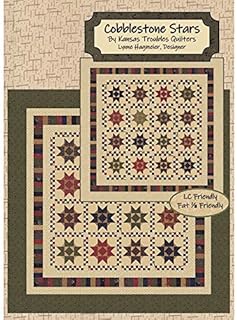 Kansas Troubles Quilters Cobblestone Stars Pattern - Buy now