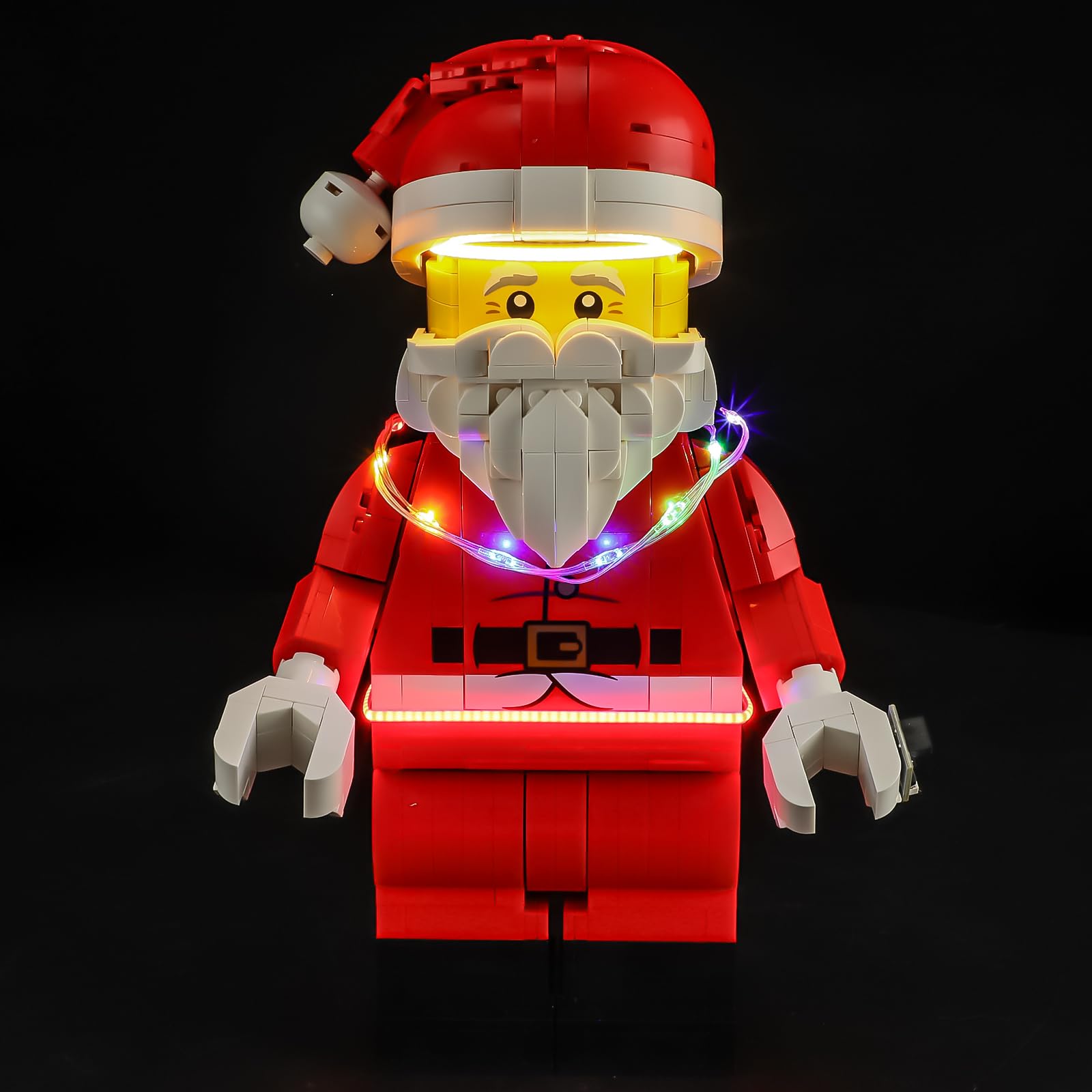 BRIKSMAX 2.0 Light Kit Compatible with Lego Up-Scaled Santa 40820 Building Sets- LED Lighting Kits (Accessories Only), Cable-Hiding Tech for Display, Gifts & Collectors — image 1