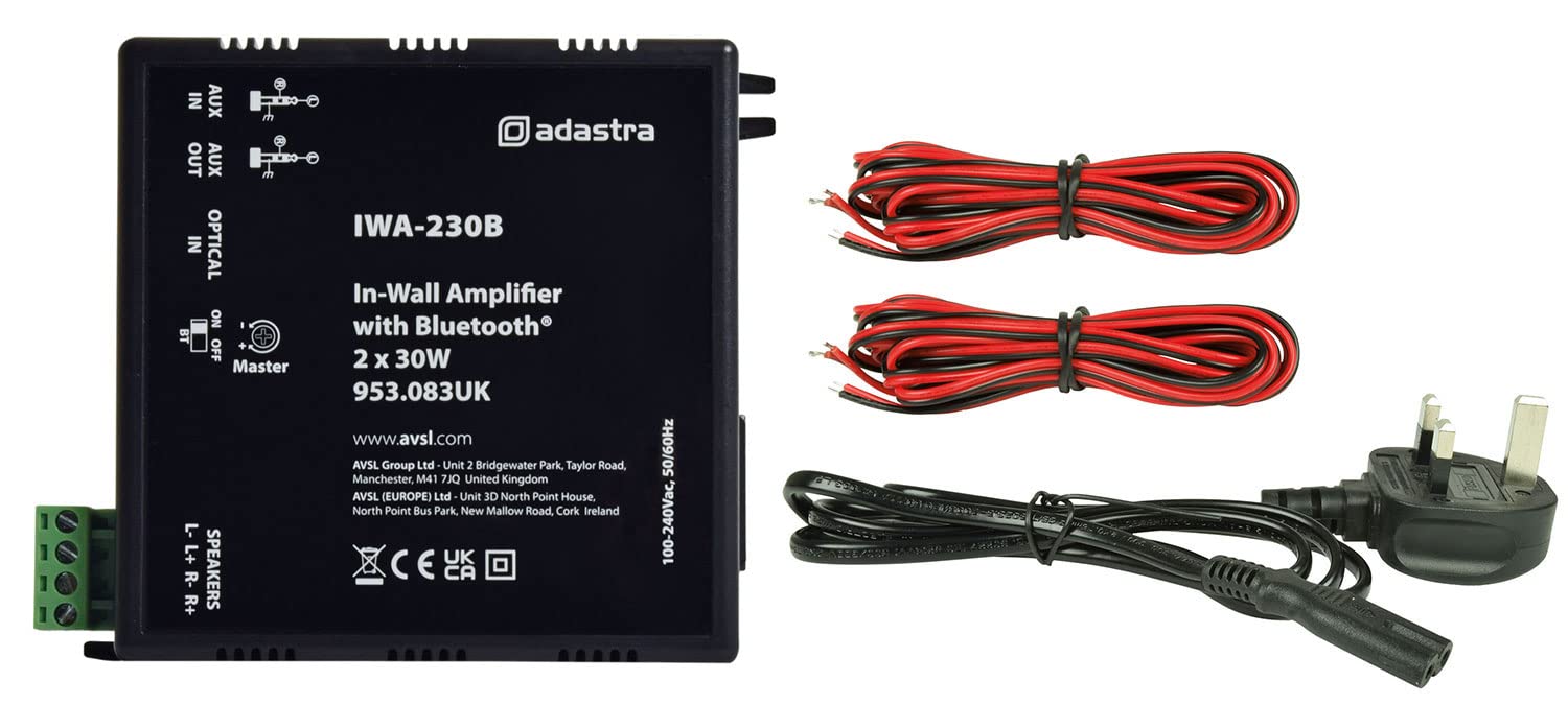 Adastra Black 953.083Uk Audio Amplifier