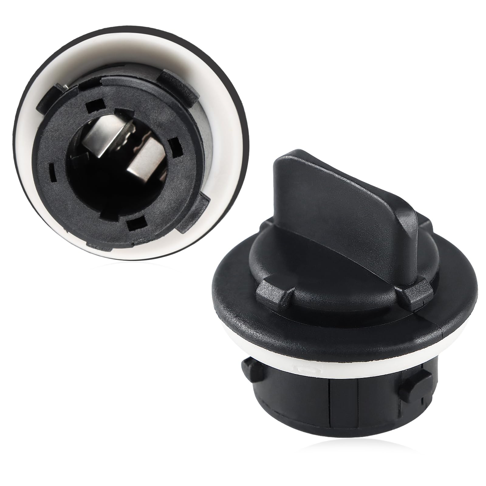 KPALAG Front Turn Signal Light Bulb Socket Holder Turn Signal Lamp Plug Socket Assembly Compatible with KIA Soul Sportage Sorento/Hyundai Tucson Elantra Sonata Genesis Replace#: 92166-3K000