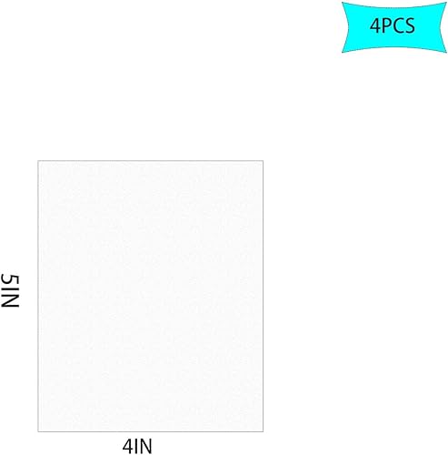 Miniatura 8 de Adhesivo de suela – Protector de suela transparente para zapatos de fondo rojo para tacones de mujer, 4 x 5 pulgadas (paquete de 4), Cristal