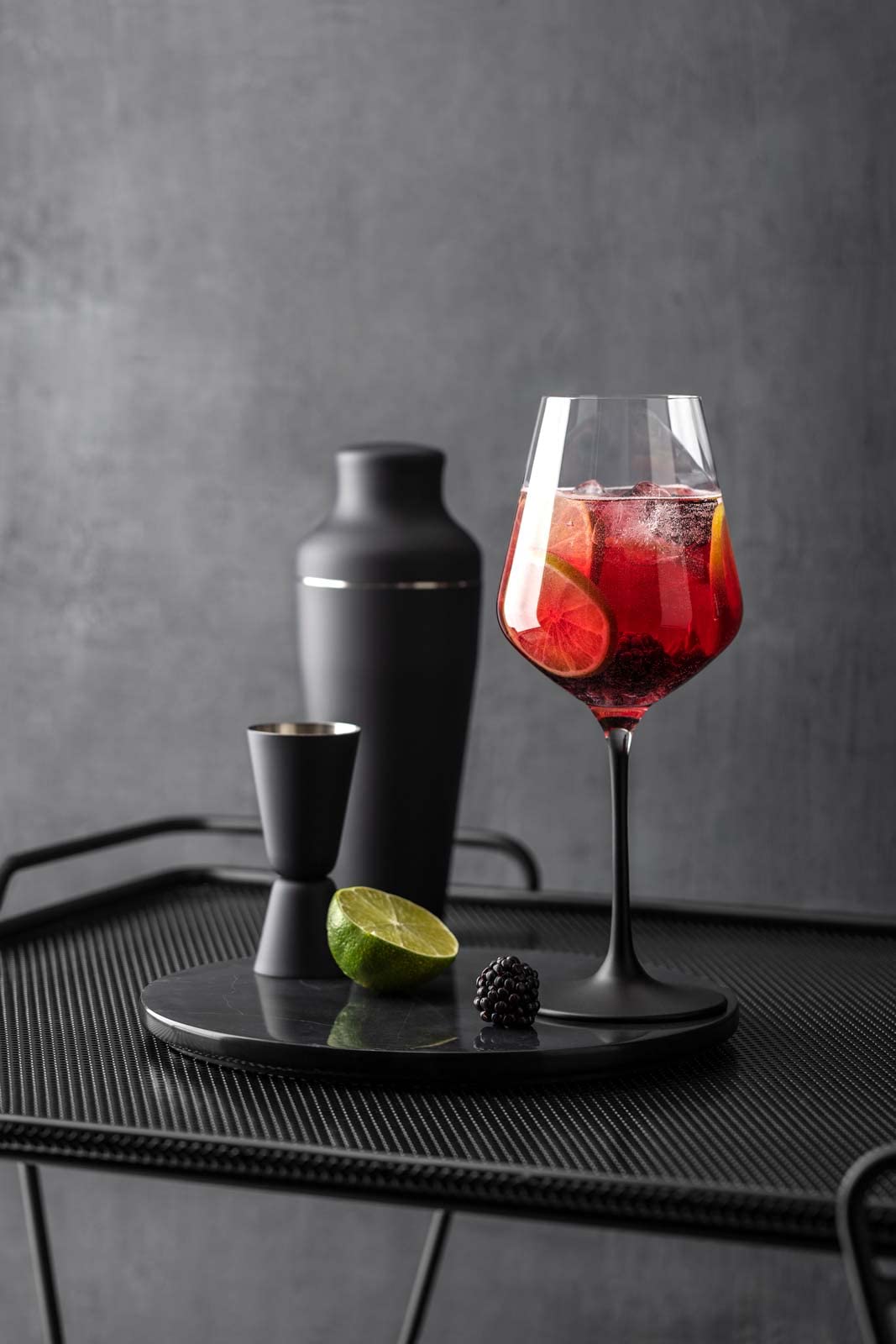 Villeroy & Boch Manufacture Rock Wein- und Sektgläser 12er Set, Rotweinglas 470 ml, Weißweinglas 380 ml, Sektglas 260 ml, Kristallglas, Transparent/Schwarz