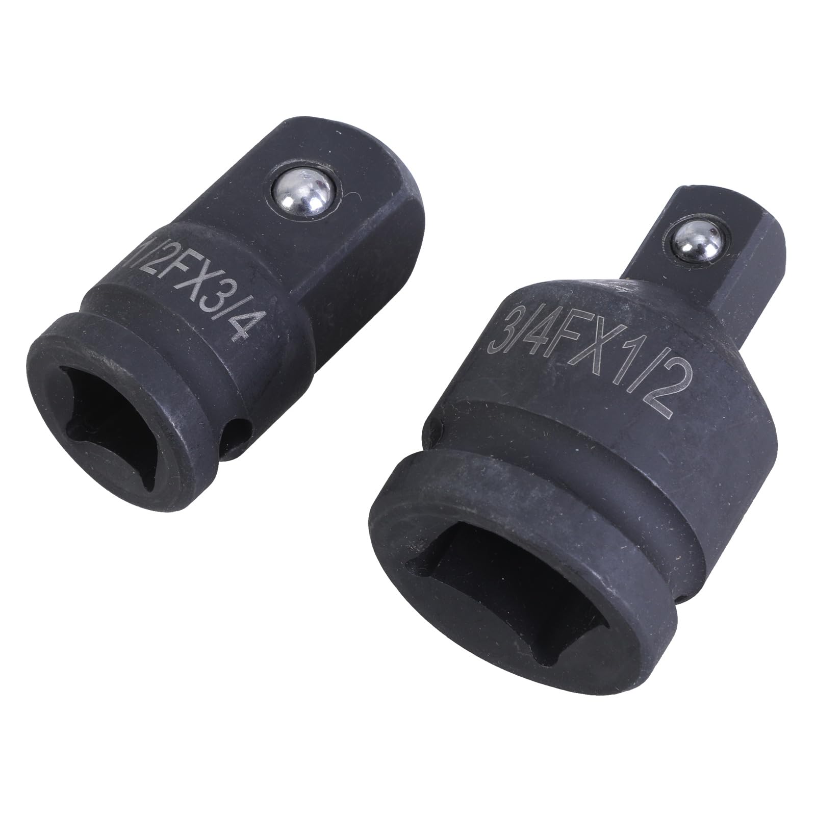 Lxxaofdc 2 Piece Set Ratchets Socket Adapter 3 / 4Inch To 1 / 2Inch & 1 / 2Inch To 3 / 4Inch High Tool Connector Efficient Tool Switching Conversion
