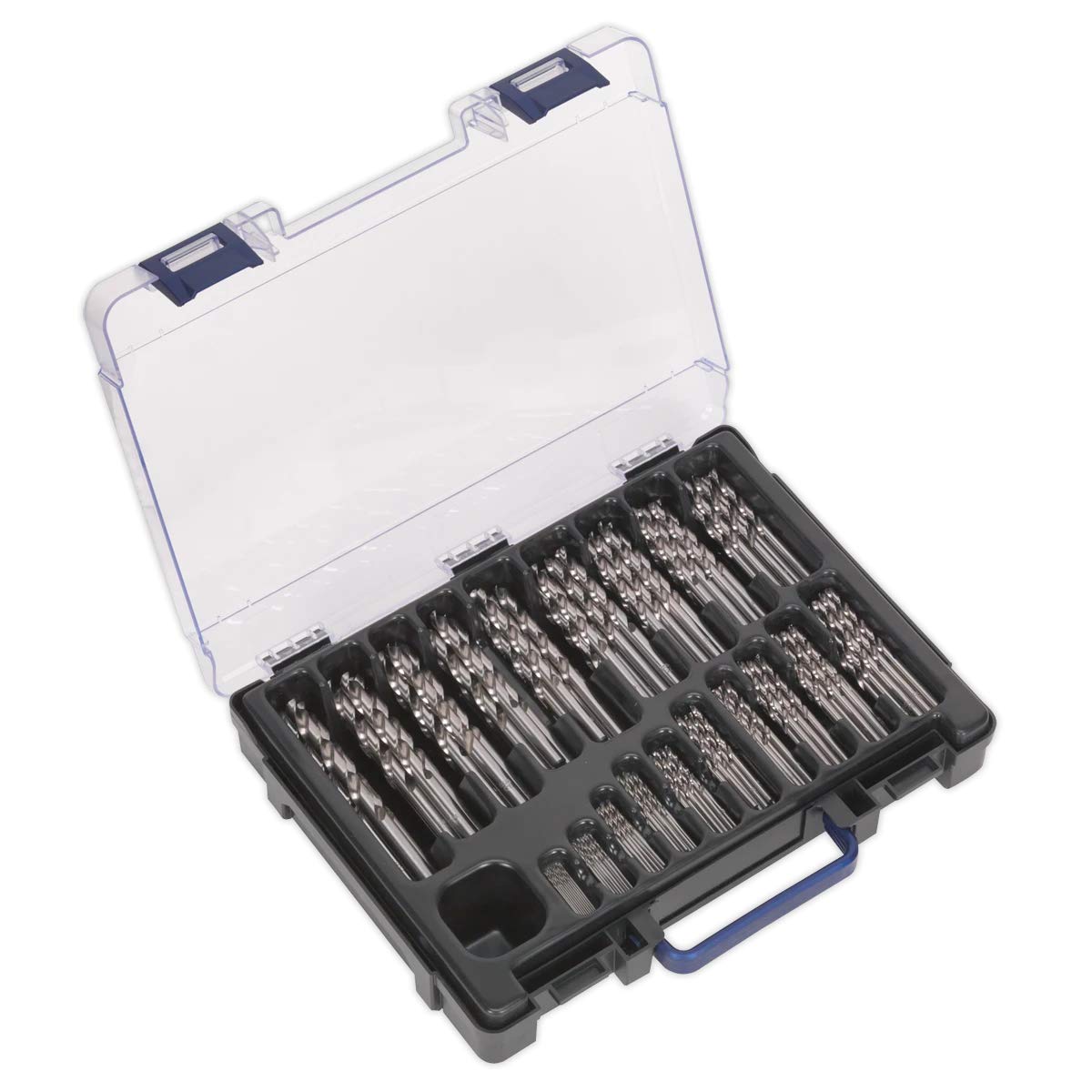 Sealey DBS170FG HSS Drill Bit Set 1-10mm 170pc
