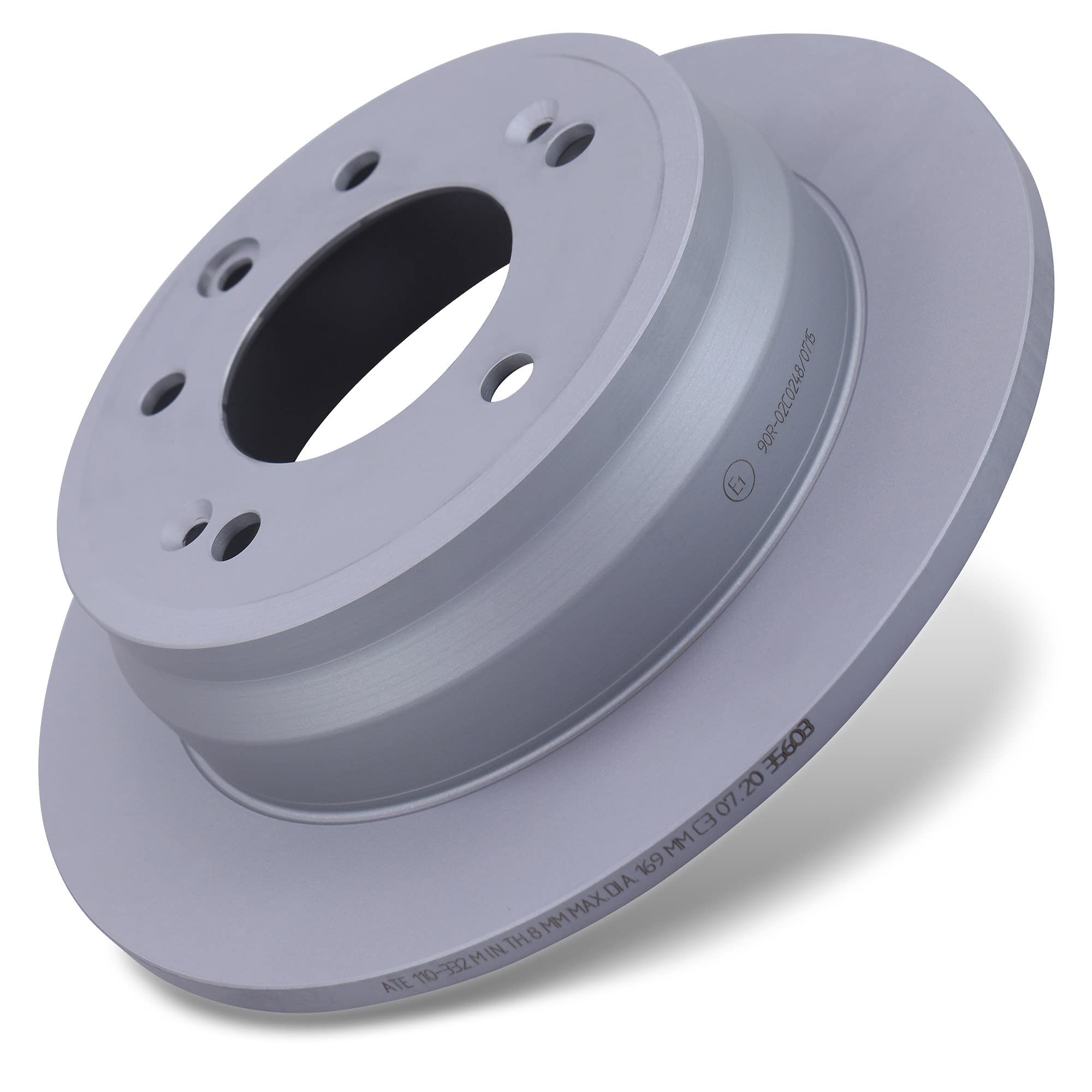 ATE Bremsenset Hinterachse inkl. Bremsscheiben hinten Ø 262 mm und Bremsbeläge hinten Kompatibel mit HYUNDAI i30 (FD), KIA CEED
