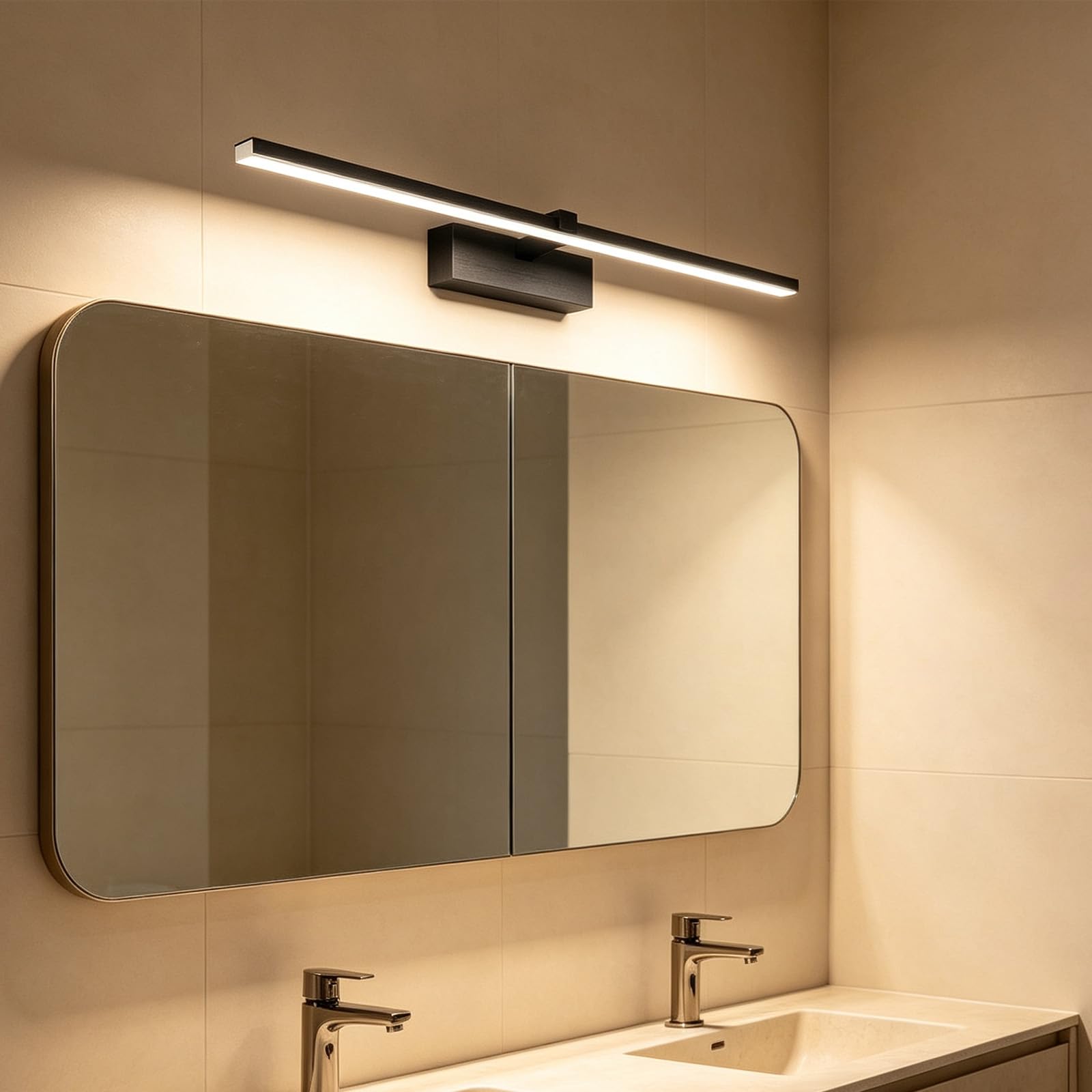 Lampada Solari LED da Esterno Applique da Parete con Sensore di Movimento Luce da Parete con Telecomando Impermeabile IP65 Iluminazioni per Pareti Giardino Balcone Terrazzo (Nero Luce Bianca,2 Pezzi)