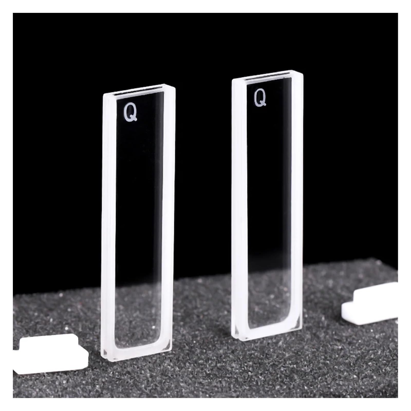 Cuvetta al quarzo da 1 pz con cella al quarzo da 1 mm con coperchio (Size : Frit sintering)