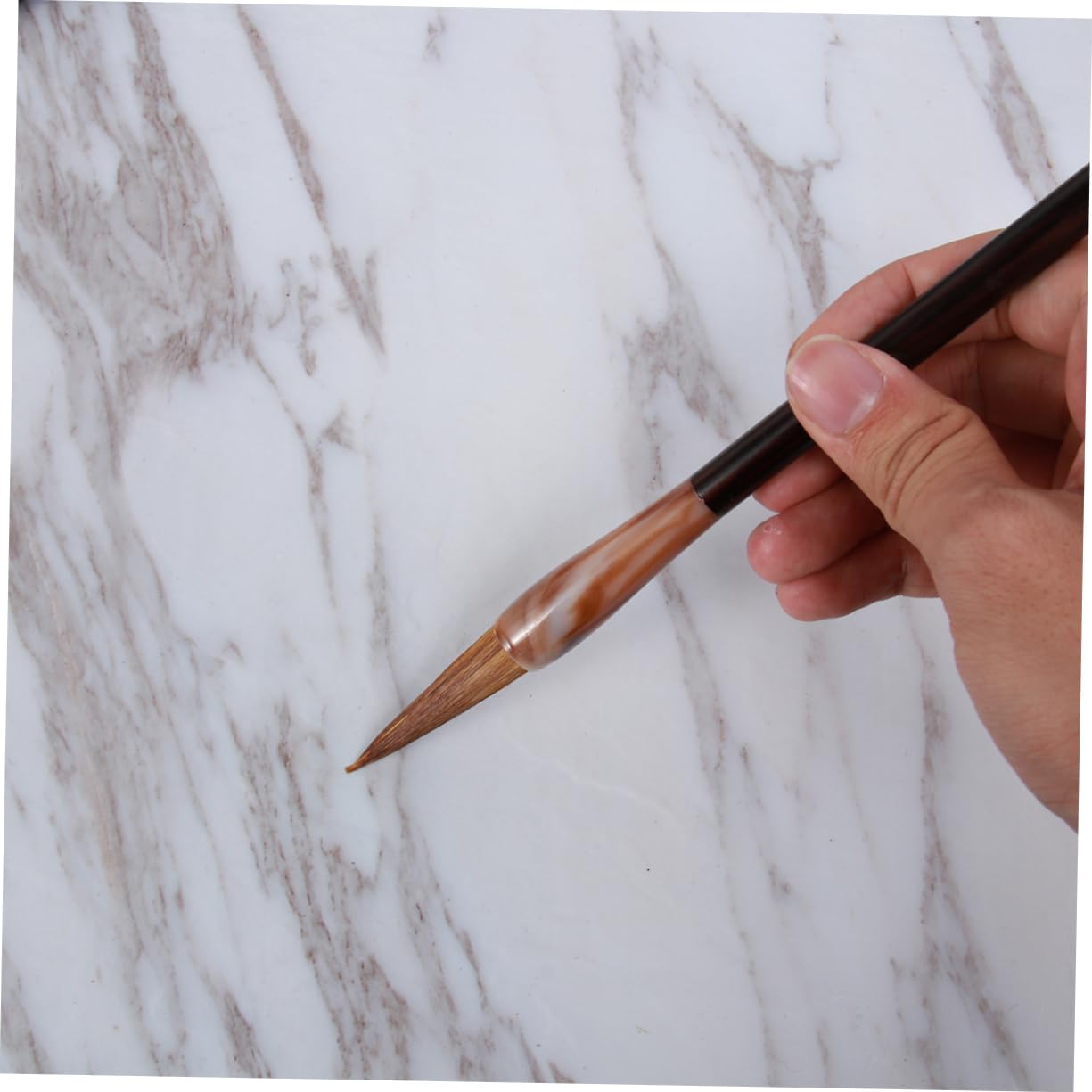 ERINGOGO Sumi Brush Set 3pcs Wolf Hair Brushes Great for Kanji and Chinese Writing