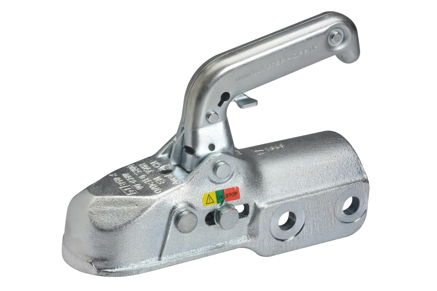 Winterhoff Enganche de Bola WW 350 para Remolque de 3500 kg, 60 mm
