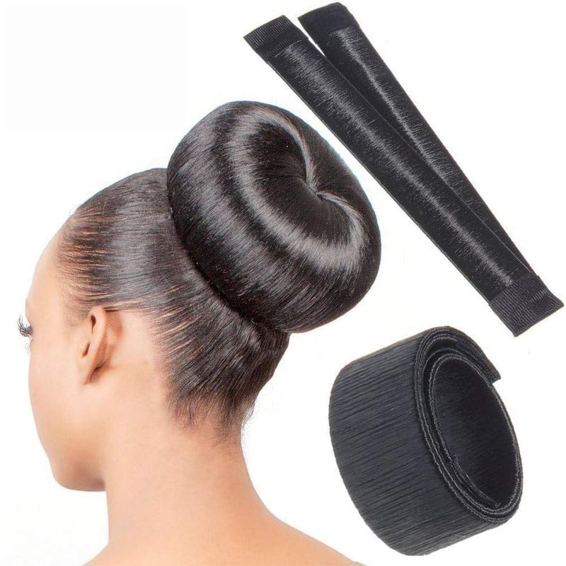 CHRONEX 1PC Synthetic Scale Bun Maker – Hair Bun Making Tool for Women | Hair Styling Accessory for Donut Bun, French Twist, Messy Bun, Updo Hairstyles | Reusable & Lightweight Hair Tool