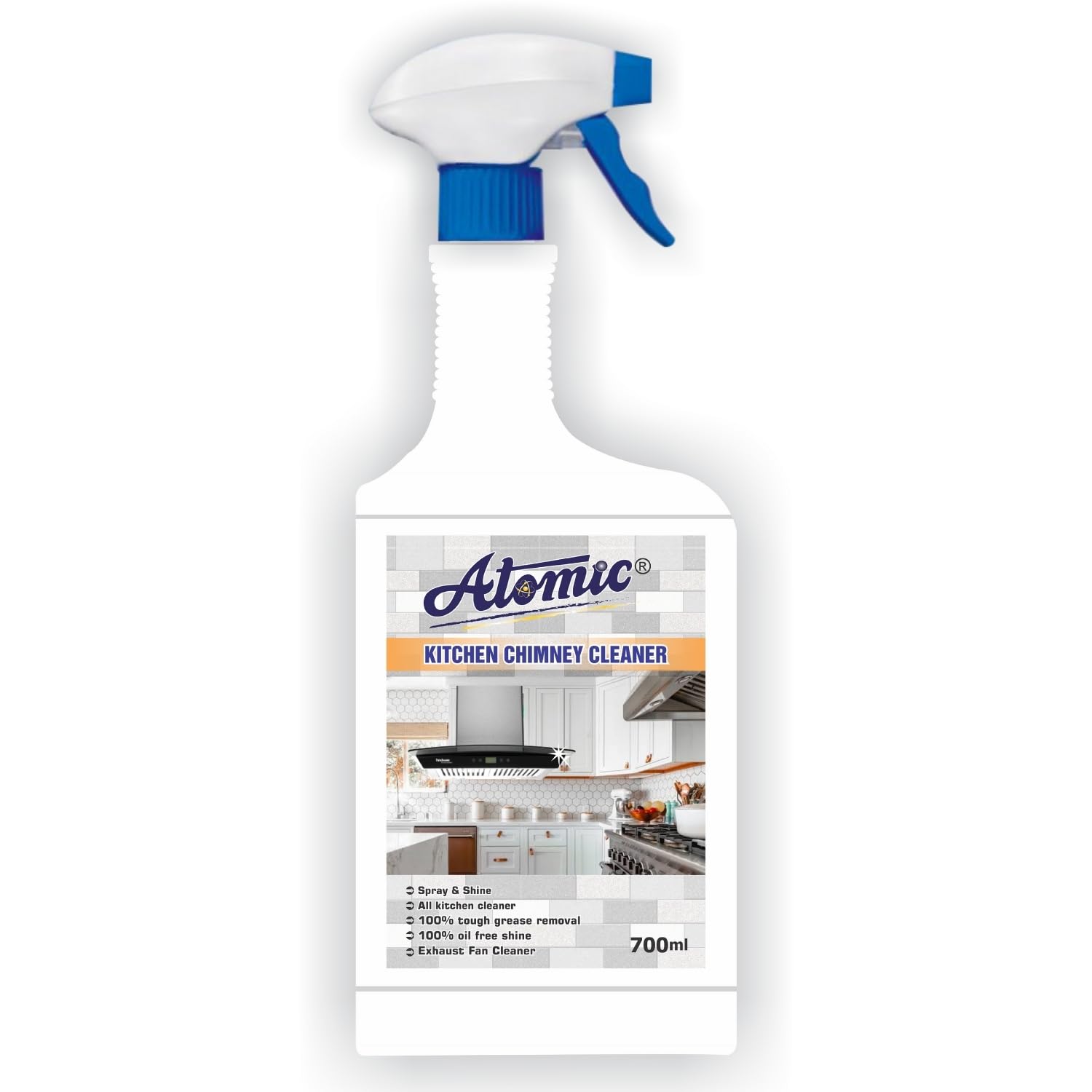Atomic Kitchen Cleaner Spray 700ML | Suitable For all Kitchen Surfaces, Gas Stove, Countertop, Tiles & Chimney (B082XGDWNP) Amazon Price History, Amazon Price Tracker