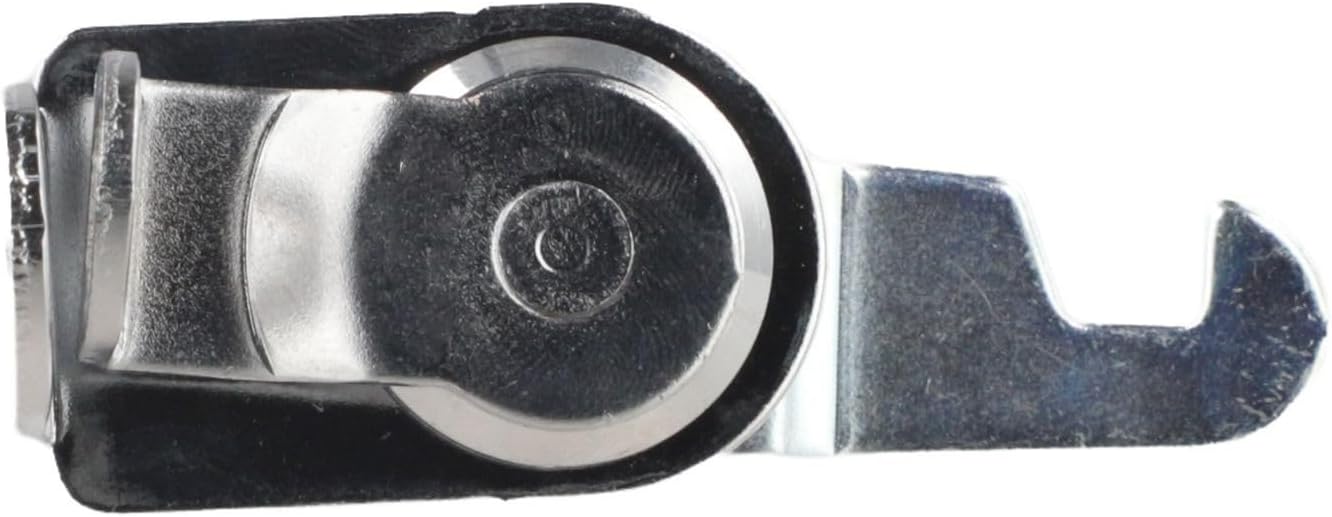 Zinc Alloy Cam Lock for File Cabinets, Lockers, and Mailboxes - Padlockable Security Lock with for Easy Installation for Metal, Wood, Electronic Enclosures, ATMs, and Vending Machines