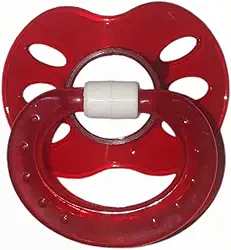 Chupeta Plus CF, Bico RN Anatômico Silicone T1 (0 á 6 MESES), Sonne, Vermelho