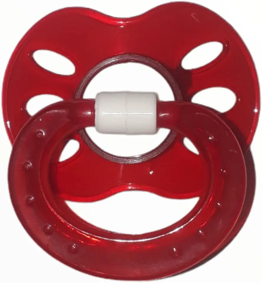 Chupeta Plus CF, Bico RN Redondo Silicone N1 VM, Sonne, Vermelho
