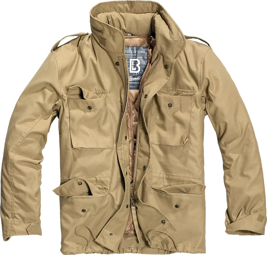 Brandit M65 Standard Kurtka Mężczyźni, beżowy (Camel 70), 7XL