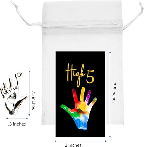 Miniatura 3 de Smiling Wisdom - Juego de 30 juegos de regalo de cinco altos a granel - Mini tarjetas de agradecimiento motivacionales y regalos de recuerdo de mano