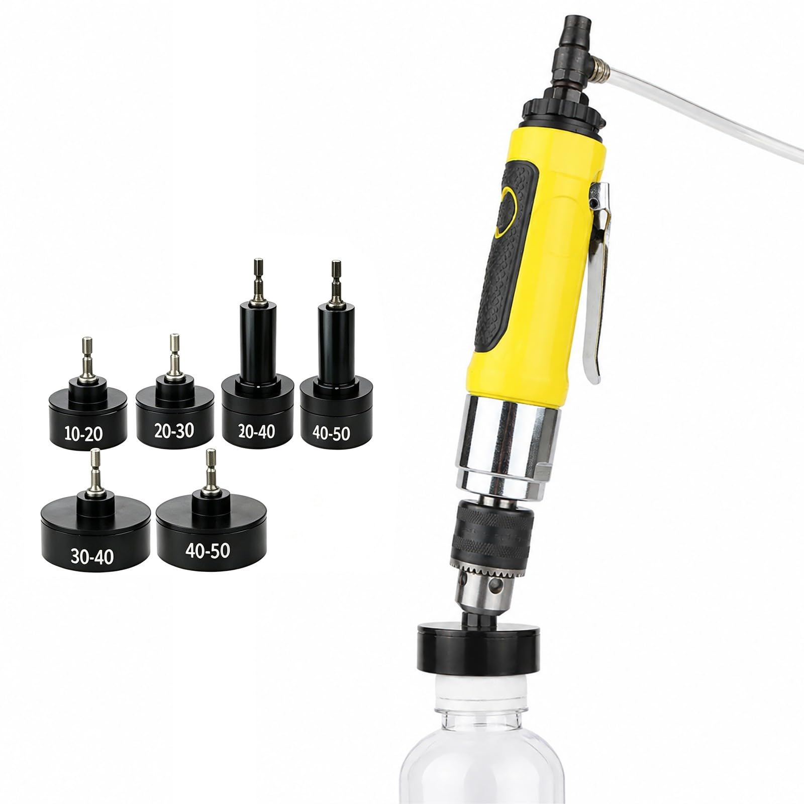 Tappatrice pneumatica Portatile a 6 Teste