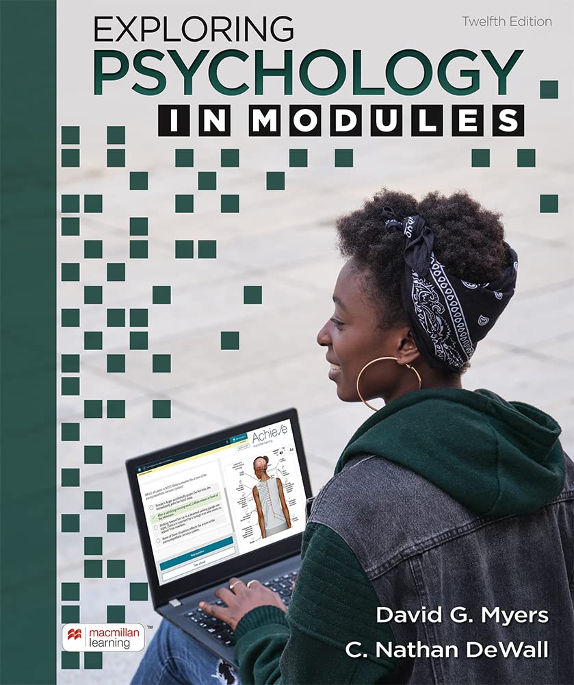 Exploring Psychology in Modules Paperback – November 1, 2021