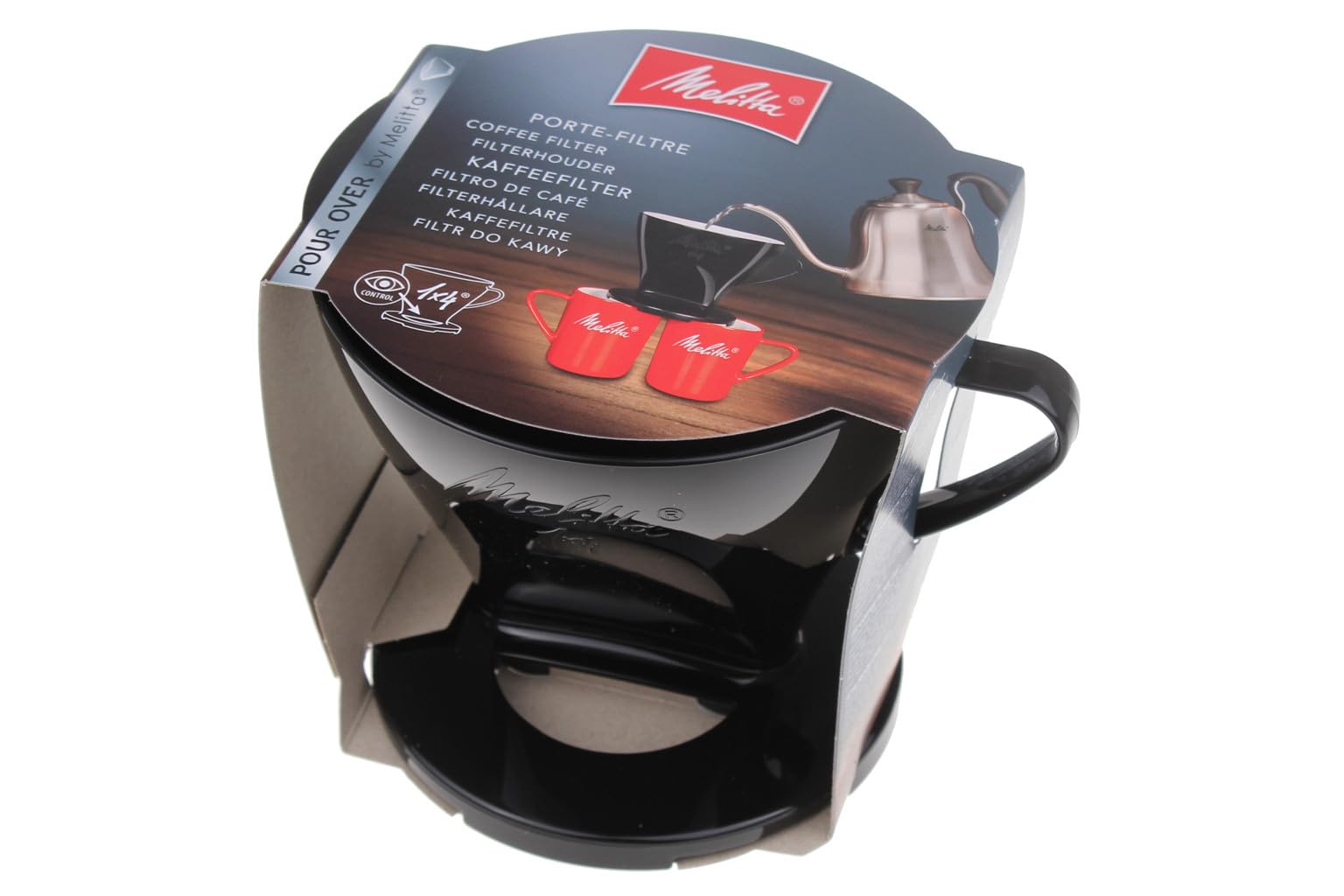 FILTERCONE 1X4 Standard Black Plastic