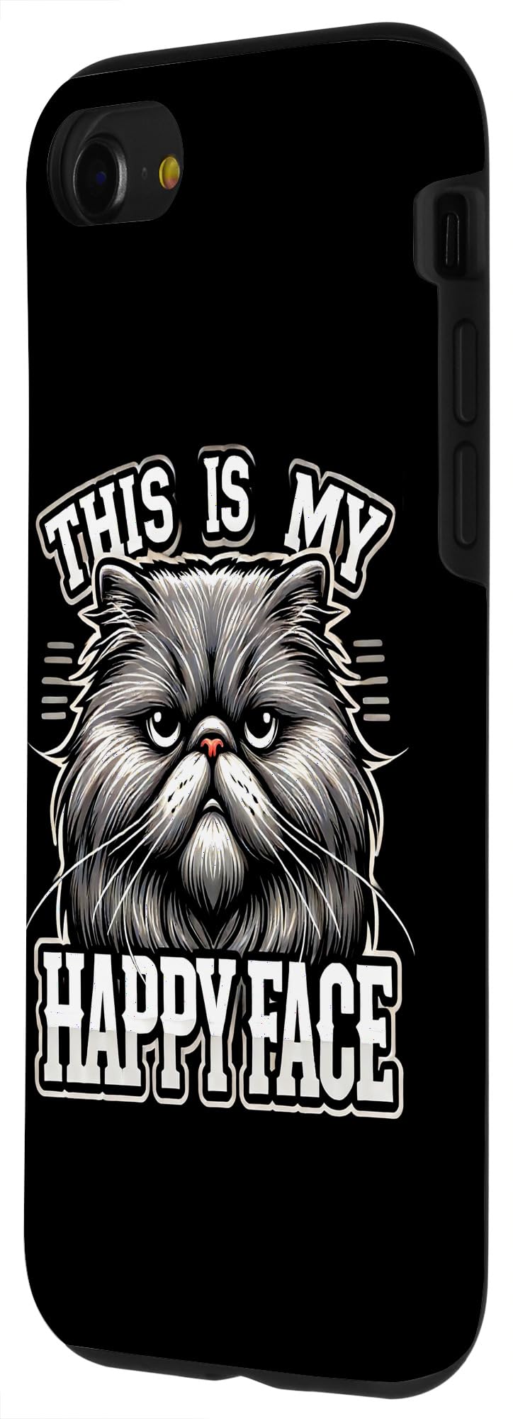 iPhone SE (2020) / 7 / 8 This is my Happy Face Funny Cats Case - Image 2