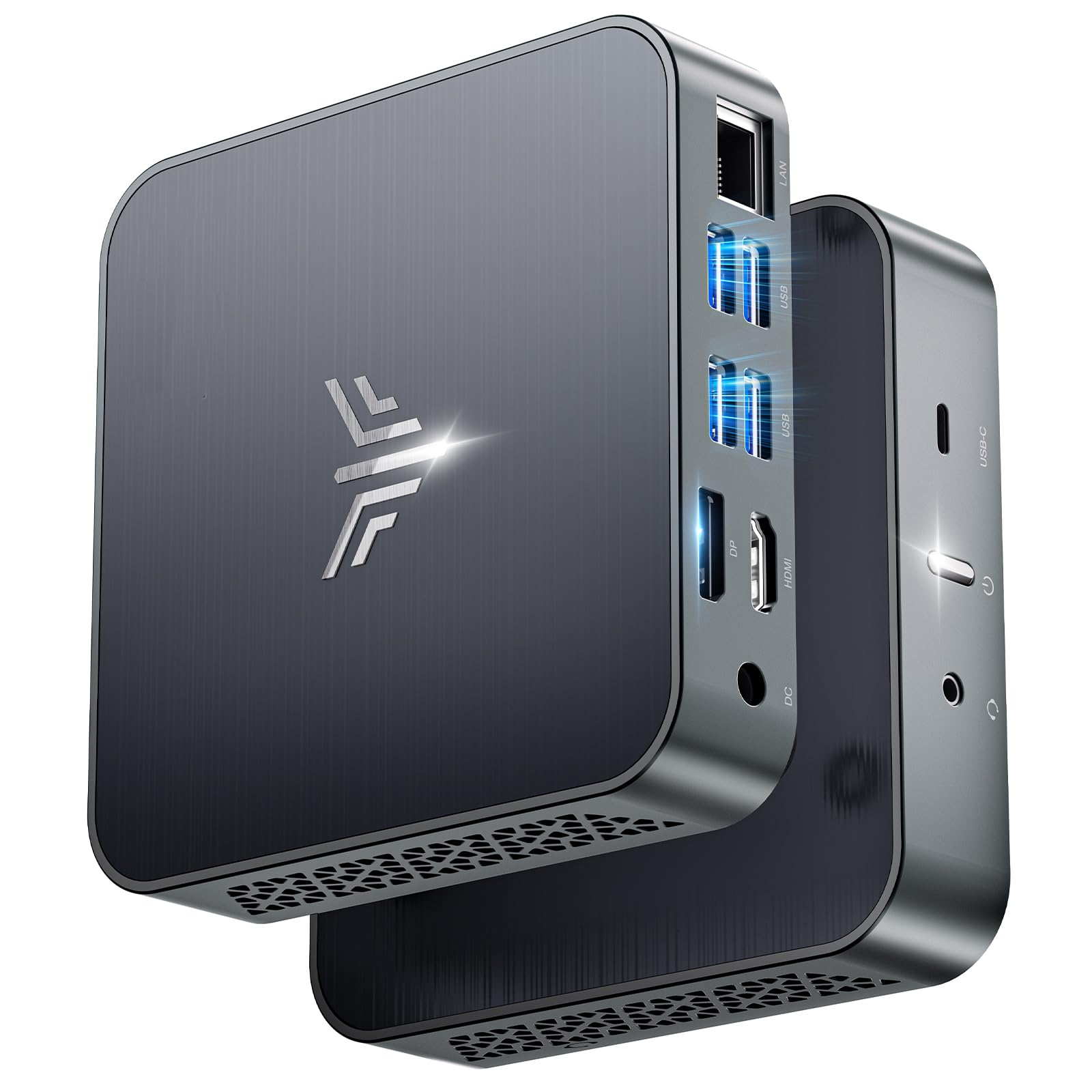 KAMRUI Mini Gaming PC AMD Ryzen 7 5800U(8C/16T,Up to 4.4GHz), Mini Computer 16GB DDR4 RAM 512GB NVME SSD, Desktop Mini PC W-11 Support 4K Display/WiFi 6/BT5.2/DP+HDMI/Type-C for Home/Office/Game